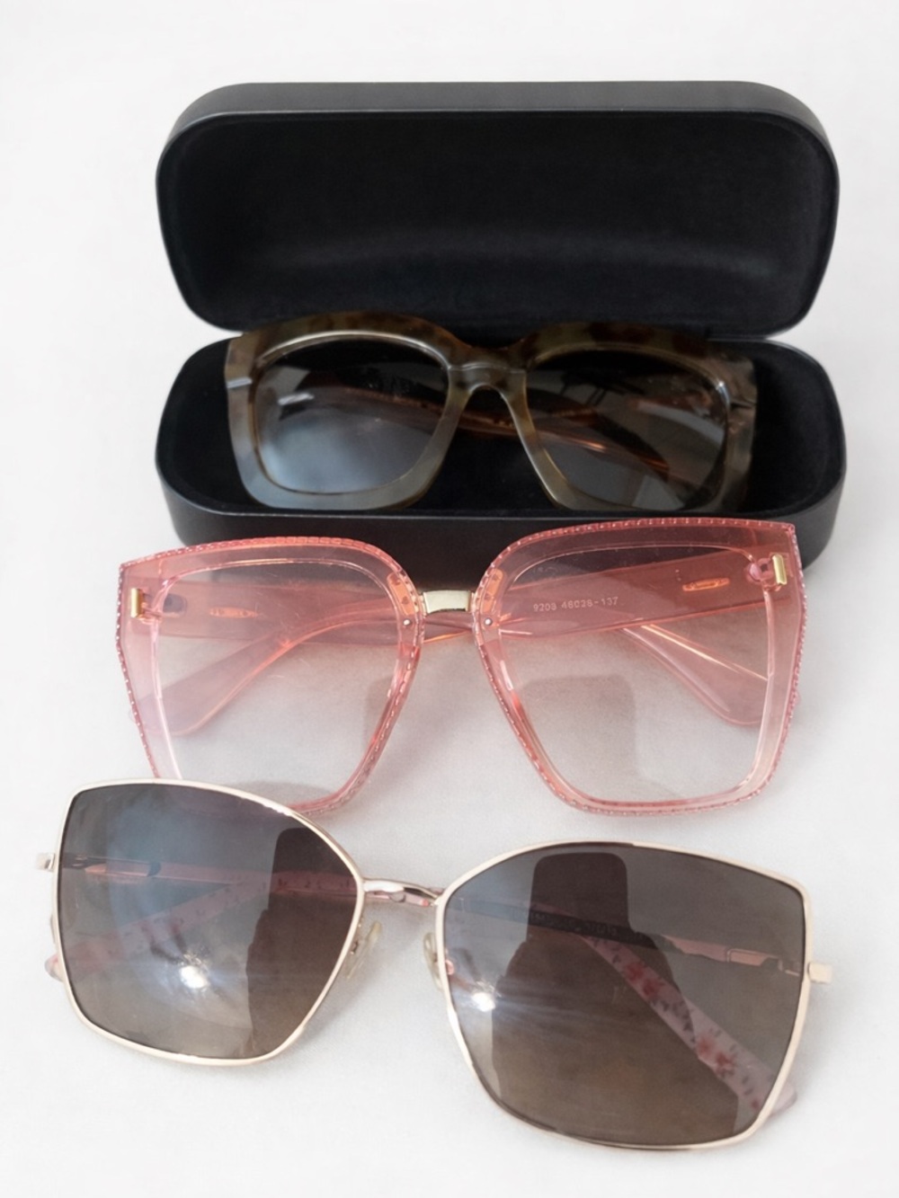 Women's 3 Pair  Oversized Square Summer Shades Ted Baker Michael Kors